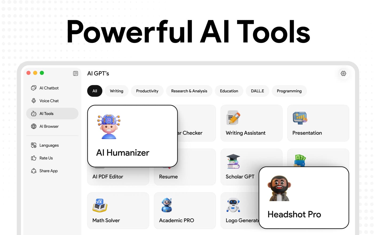 Chatbot screenshot 2