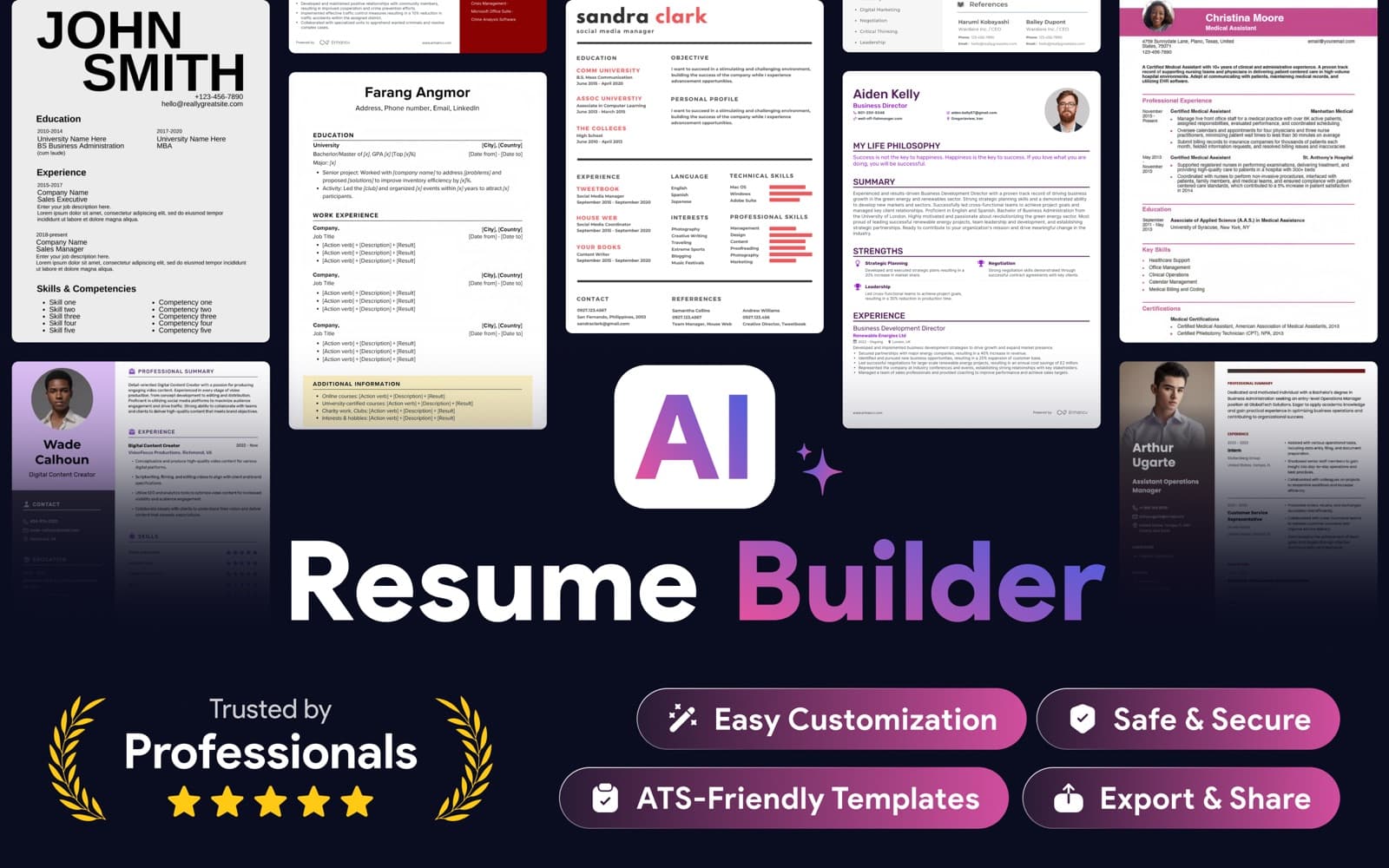 CV Builder screenshot 1