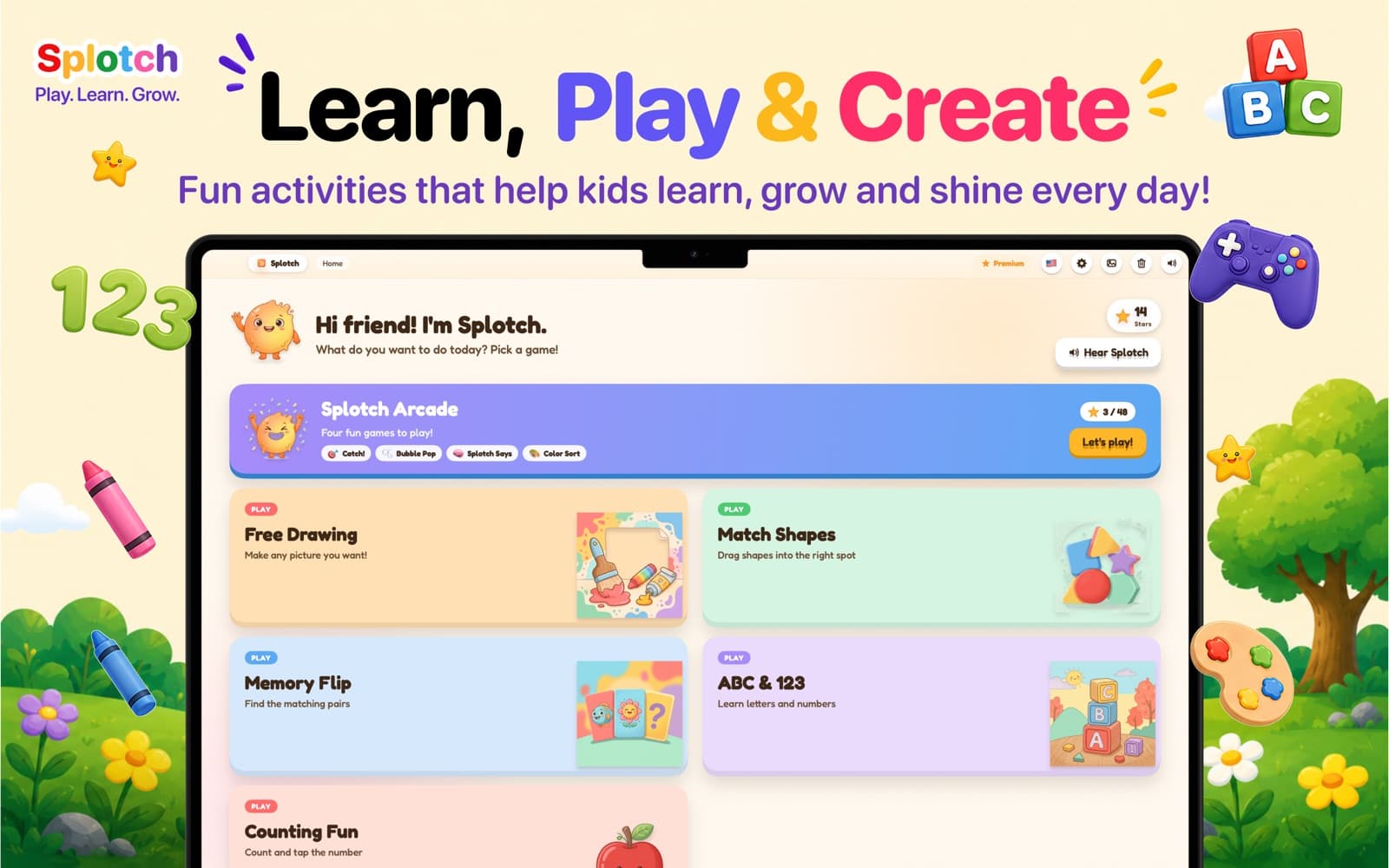 Kids Learning & Fun Games screenshot 1